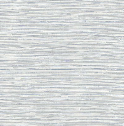 product image for Southport Faux Grasscloth Prepasted Wallpaper in Dove Grey & Bluestone 78