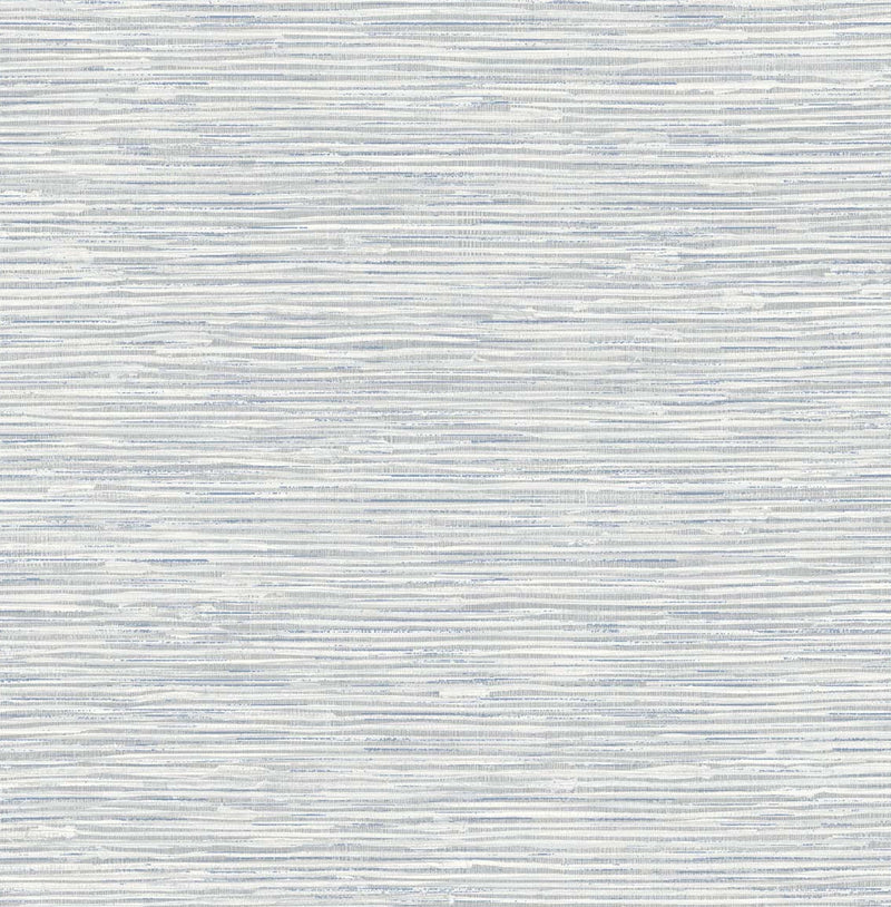 media image for Southport Faux Grasscloth Prepasted Wallpaper in Dove Grey & Bluestone 220