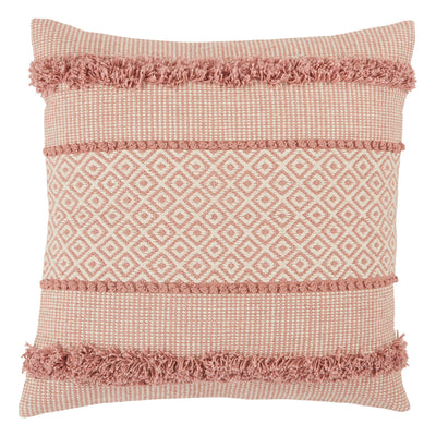 product image for Imena Trellis Pillow in Pink & Cream 9
