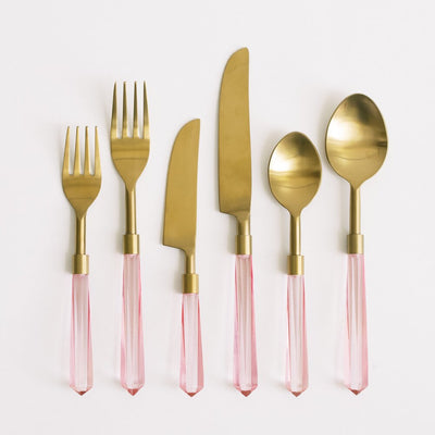 product image for prism flatware 6 pc set by borrowed blu bb0199s 3 42