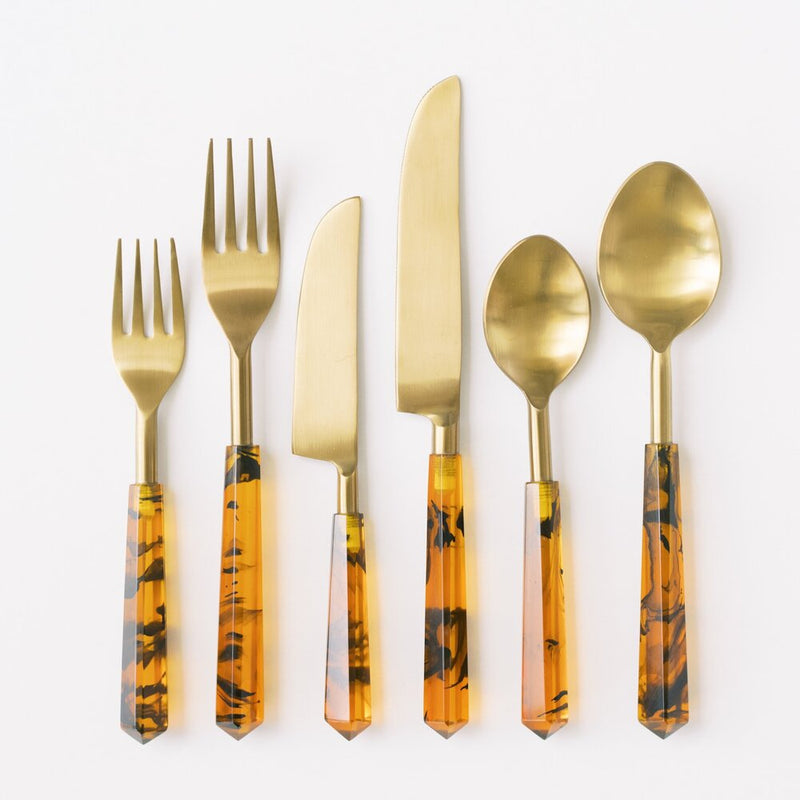 media image for prism flatware 6 pc set by borrowed blu bb0199s 4 239