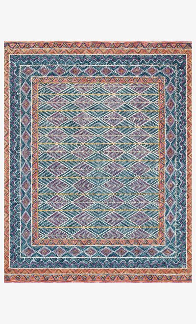 product image for Priti Rug in Teal & Fiesta by Loloi 33