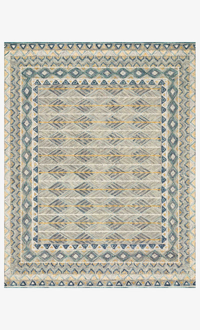 product image of Priti Rug in Grey & Lagoon by Loloi 580