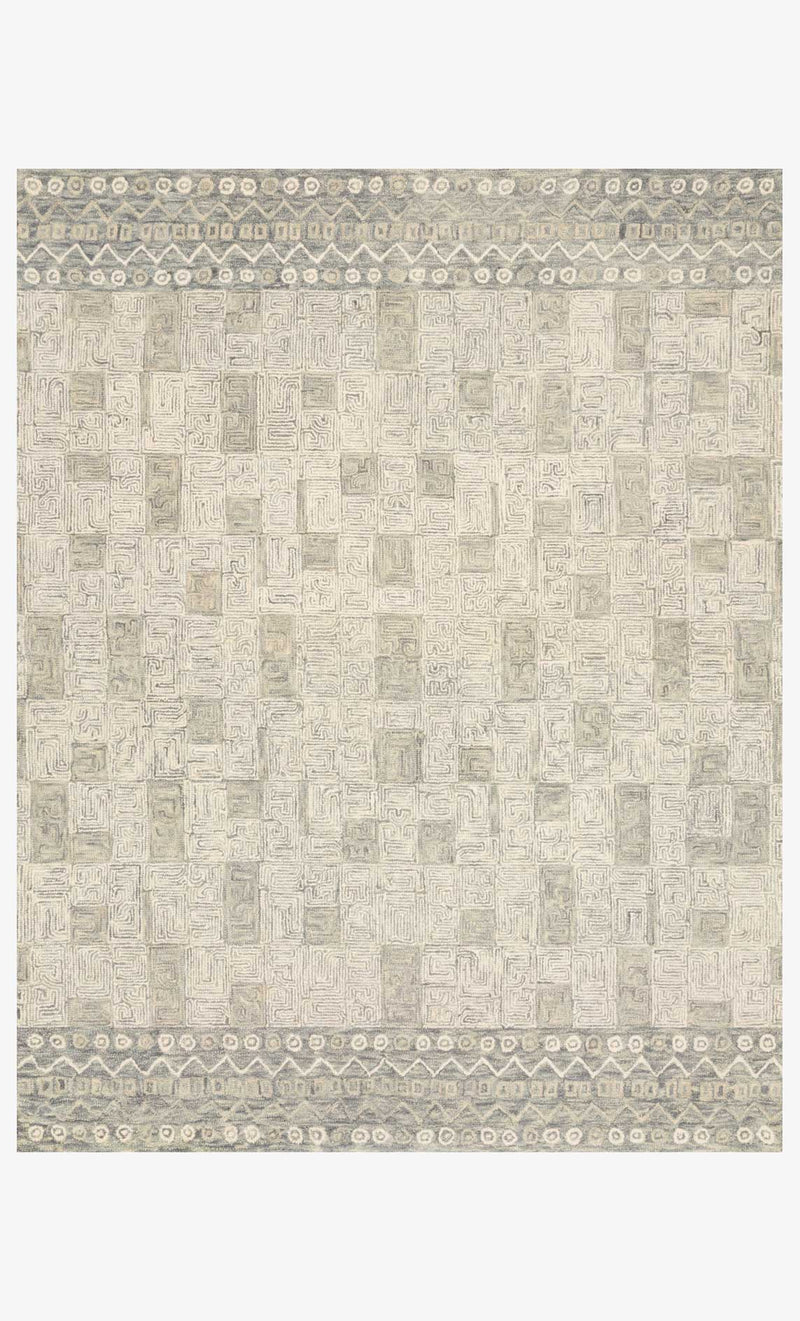 media image for Priti Rug in Pewter & Natural by Loloi 245