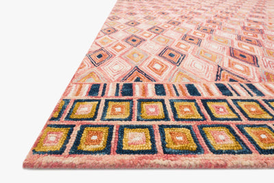 product image for Priti Rug in Pink & Sunset by Loloi 95