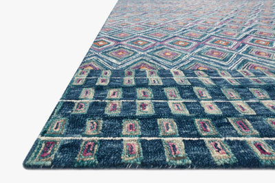 product image for Priti Rug in Denim & Berry by Loloi 9