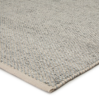 product image for Lamanda Indoor/ Outdoor Solid Light Gray/ Ivory Rug by Jaipur Living 81