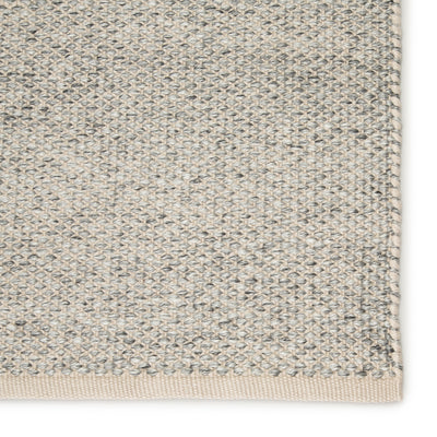 product image for Lamanda Indoor/ Outdoor Solid Light Gray/ Ivory Rug by Jaipur Living 9