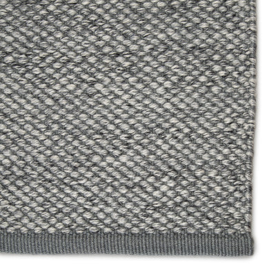 product image for Lamanda Indoor/ Outdoor Solid Gray/ Ivory Rug by Jaipur Living 31