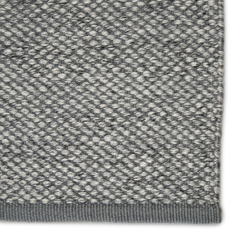 media image for Lamanda Indoor/ Outdoor Solid Gray/ Ivory Rug by Jaipur Living 251