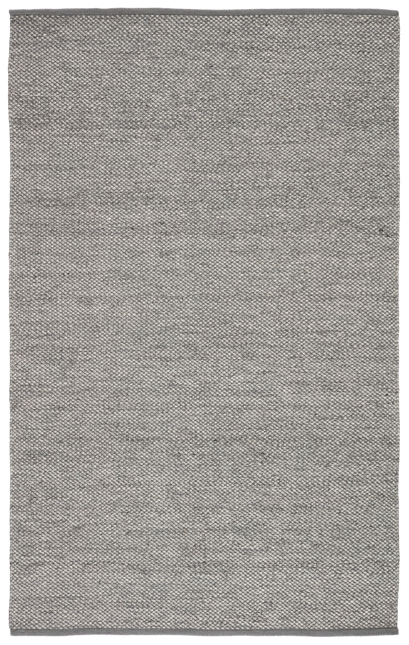 media image for Lamanda Indoor/ Outdoor Solid Gray/ Ivory Rug by Jaipur Living 250