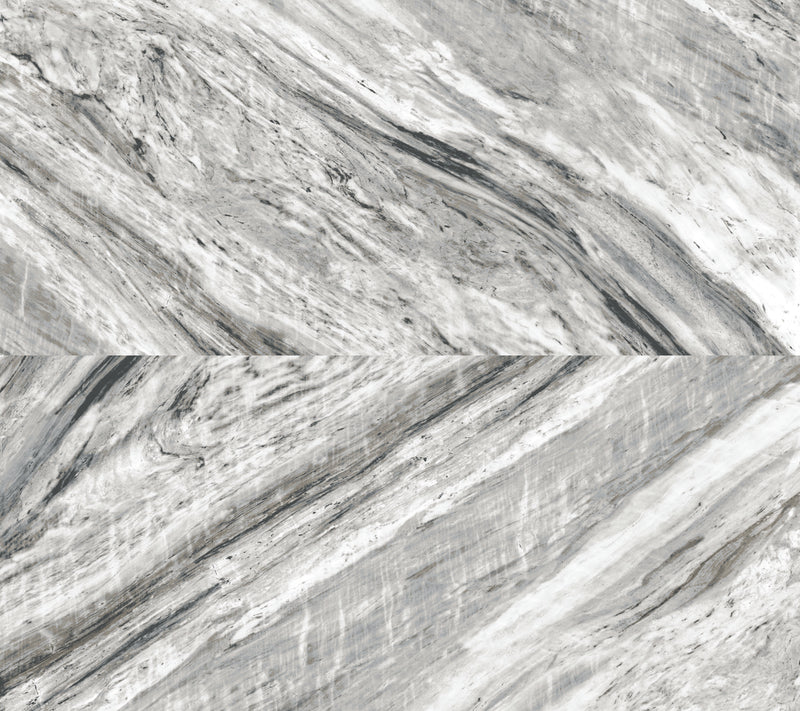 media image for Carrara Horizontal Peel & Stick Wallpaper in Grey by York Wallcoverings 279