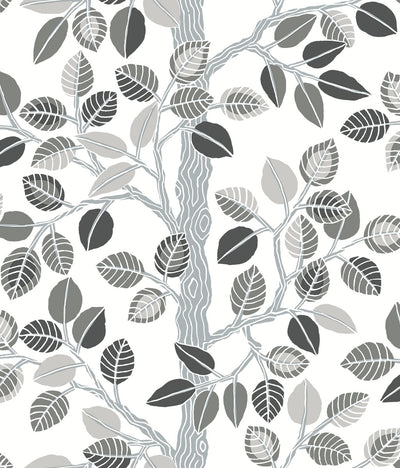 product image of Forest Leaves Peel & Stick Wallpaper in Neutral by York Wallcoverings 548