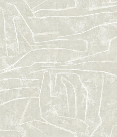 product image of Urban Chalk Peel & Stick Wallpaper in Beige from the Risky Business III Collection by York Wallcoverings 566