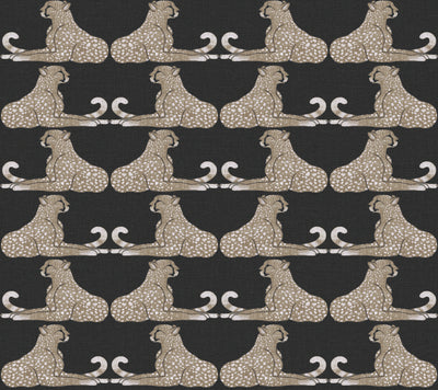 product image of Reclining Cheetahs Black Peel & Stick Wallpaper by York Wallcoverings 578