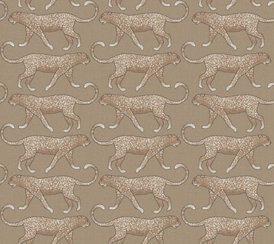 product image of Big Cat Walk Brown Peel & Stick Wallpaper by York Wallcoverings 517