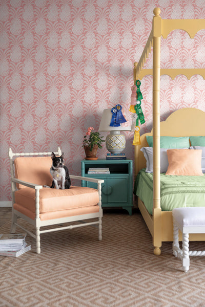 product image for Colony Club Shell Pink Peel & Stick Wallpaper from Madcap Cottage Collection by York Wallcoverings 79
