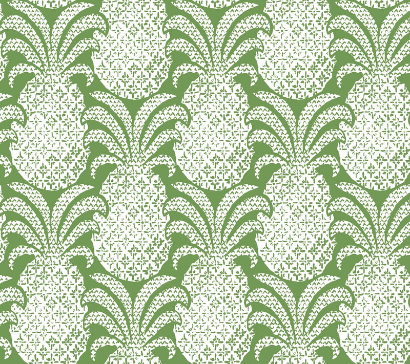 media image for sample colony club palm green peel and stick wallpaper from madcap cottage collection by york wallcoverings 1 265