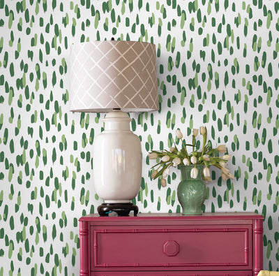 product image for Club House Palm Green Peel & Stick Wallpaper from the Madcap Cottage Collection by York Wallcoverings 81