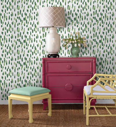 product image for Club House Palm Green Peel & Stick Wallpaper from the Madcap Cottage Collection by York Wallcoverings 41
