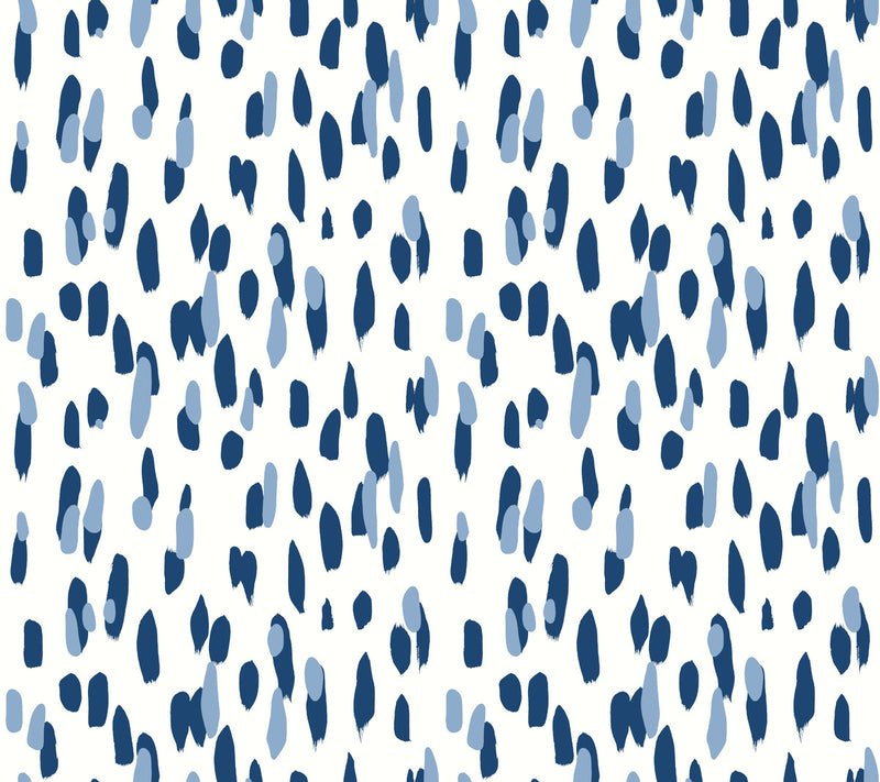 media image for Club House Navy Blue Peel & Stick Wallpaper from the Madcap Cottage Collection by York Wallcoverings 274
