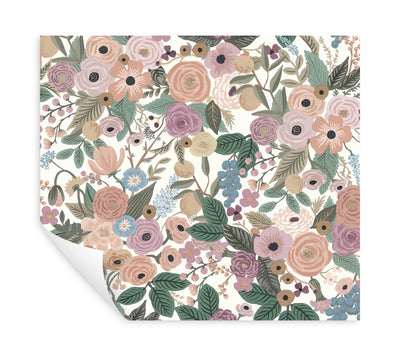 product image for Garden Party Blush Multi Peel & Stick Wallpaper by York Wallcoverings 23