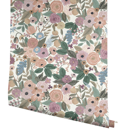product image for Garden Party Blush Multi Peel & Stick Wallpaper by York Wallcoverings 7