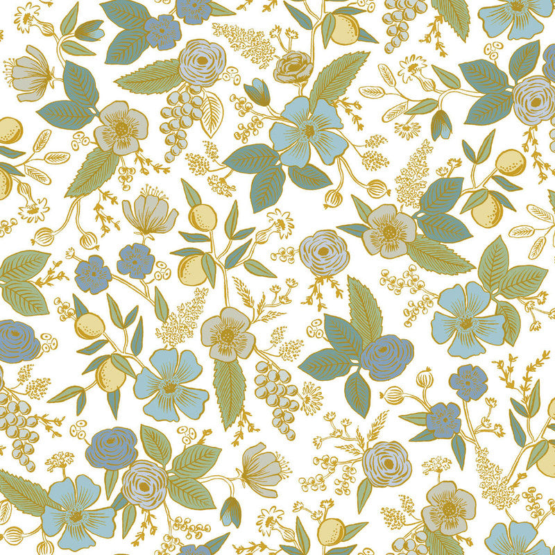 media image for Colette Peel & Stick Wallpaper in Blue Multi 235