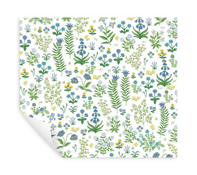 product image for Menagerie Garden Peel & Stick Wallpaper in Blue Multi 42