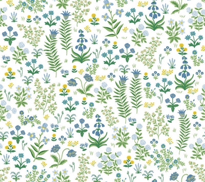product image for Menagerie Garden Peel & Stick Wallpaper in Blue Multi 66