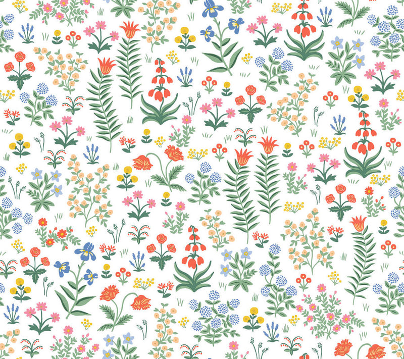 media image for Menagerie Garden Peel & Stick Wallpaper in Rose Multi 240