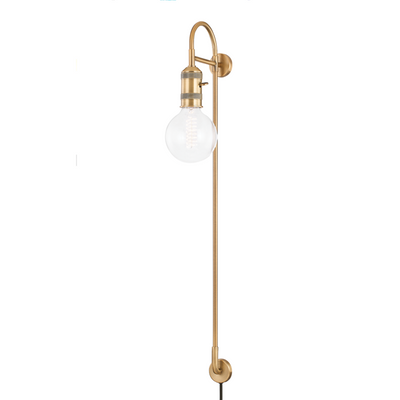 product image of dean 1 light portable wall sconce by troy standard ptl8136 pbr 1 546