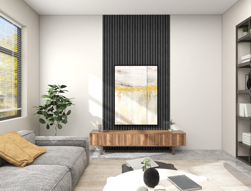 media image for Acoustica Wall Panel in Charcoal 219