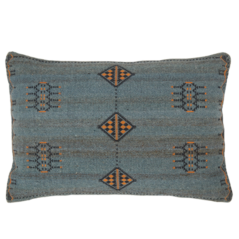 media image for Tanant Tribal Pillow in Dark Blue & Gold by Jaipur Living 290