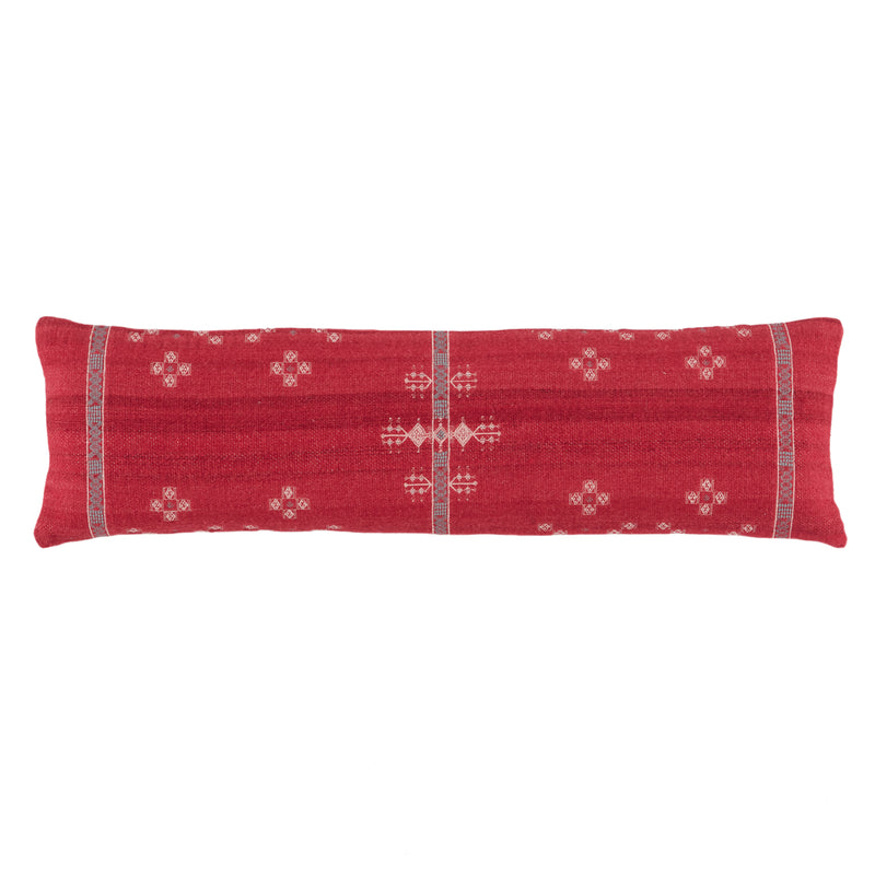 media image for Katara Tribal Pillow in Red & Gray by Jaipur Living 221