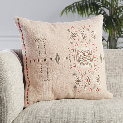 product image for Maram Tribal Pillow in Blush by Jaipur Living 37