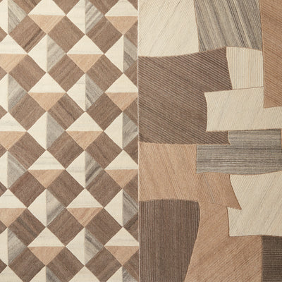 product image for paris handmade geometric brown cream rug by jaipur living 6 44