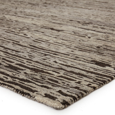product image for nairobi handmade stripes dark brown light gray rug by jaipur living 2 4