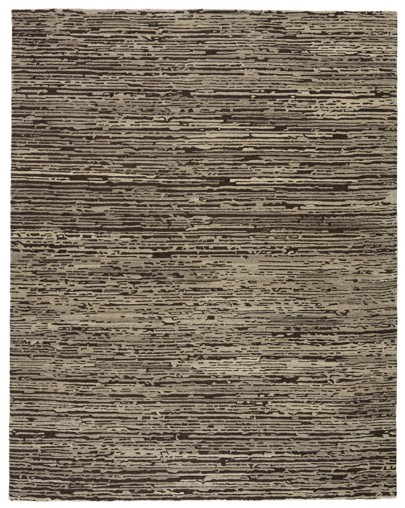media image for nairobi handmade stripes dark brown light gray rug by jaipur living 1 231