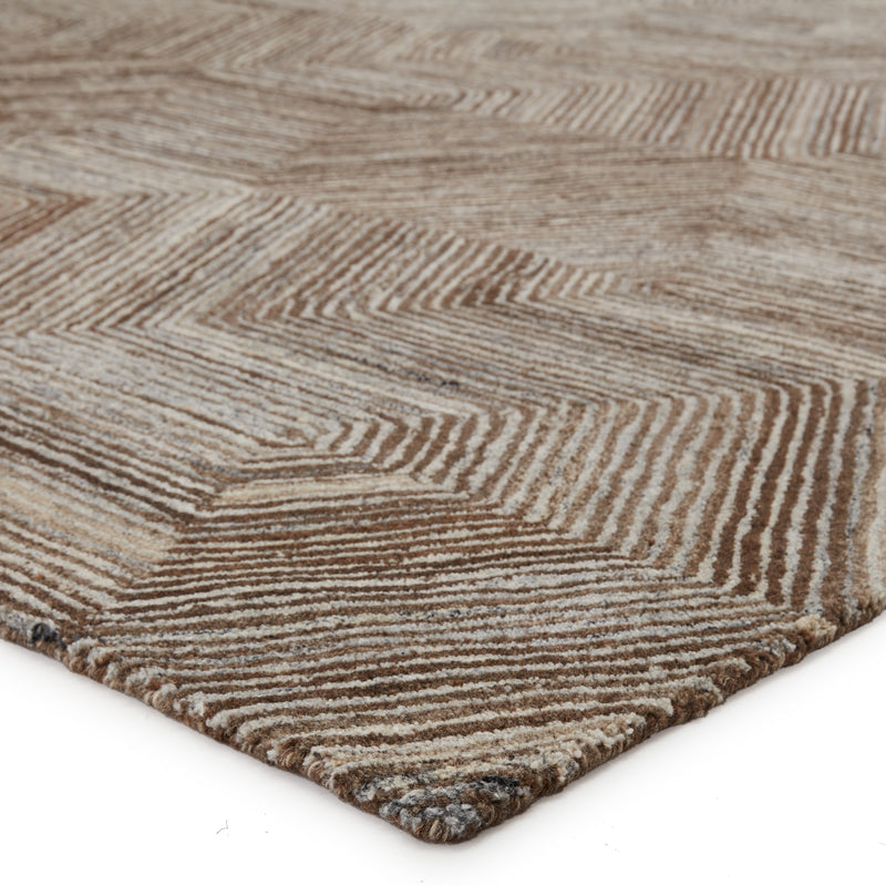 media image for rome handmade geometric brown light gray rug by jaipur living 2 298