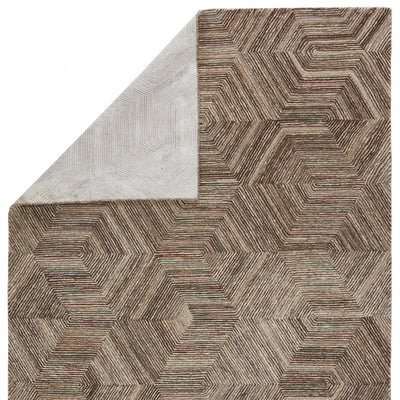product image for rome handmade geometric brown light gray rug by jaipur living 3 40