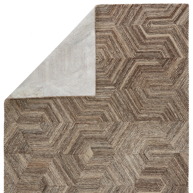 media image for rome handmade geometric brown light gray rug by jaipur living 3 255