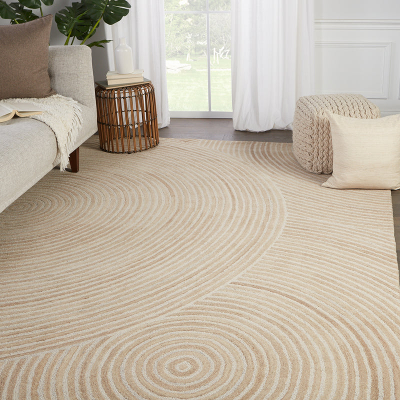 media image for london handmade geometric light tan ivory rug by jaipur living 5 220