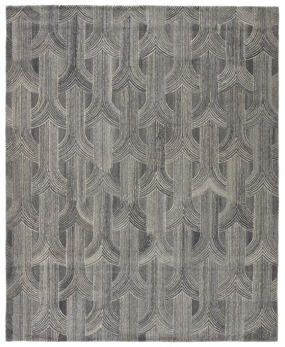 product image of manhattan handmade trellis gray rug by jaipur living 1 580