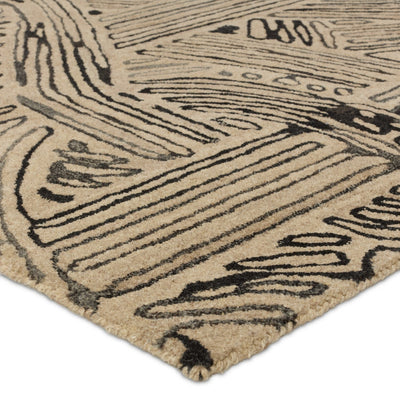 product image for verde home by kathmandu handmade abstract tan black area rug by jaipur living rug156058 3 7