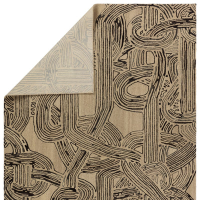 product image for verde home by kathmandu handmade abstract tan black area rug by jaipur living rug156058 2 84