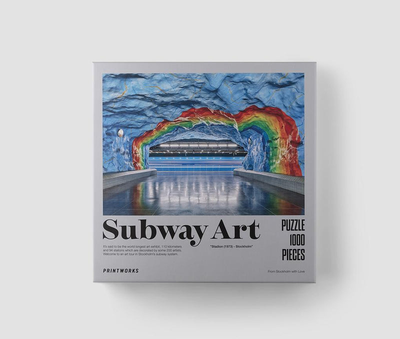 media image for puzzle subway art rainbow 1 267