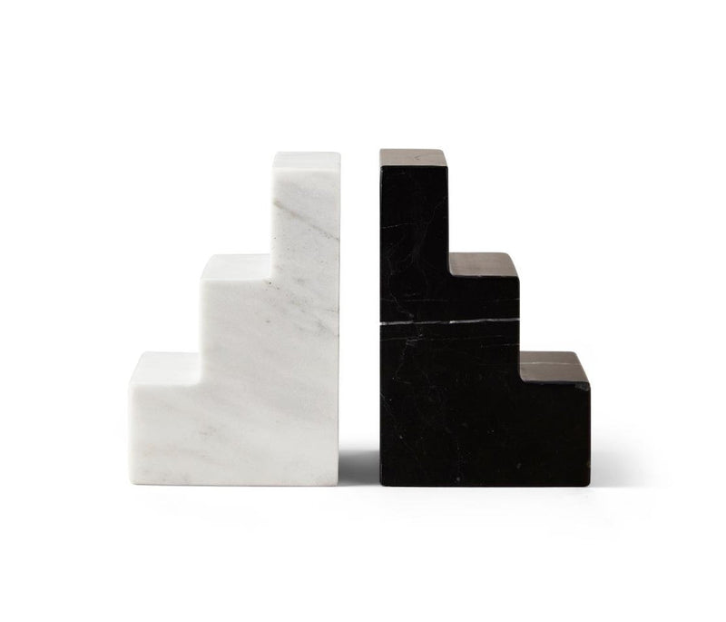 media image for black white marble bookend by printworks pw00548 2 226