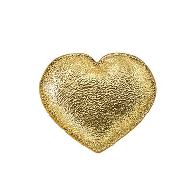 product image of Heart Paperweight Gold Leather by Graphic Image 563