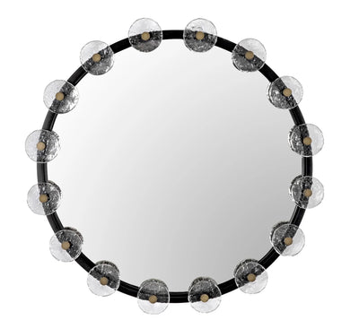 product image for moira mirror with glass details by noir new pz008mtb 1 72